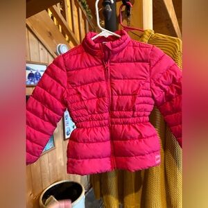 GAP Kids Red Puffer Jacket